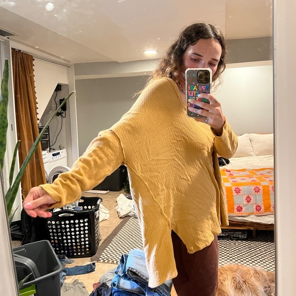 Free People High Low Tunic Top - Picture 4 of 5